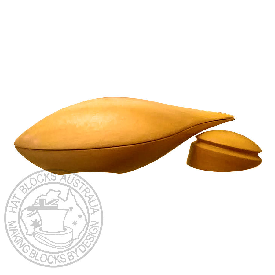 3D Twist Fascinator Pod #R11