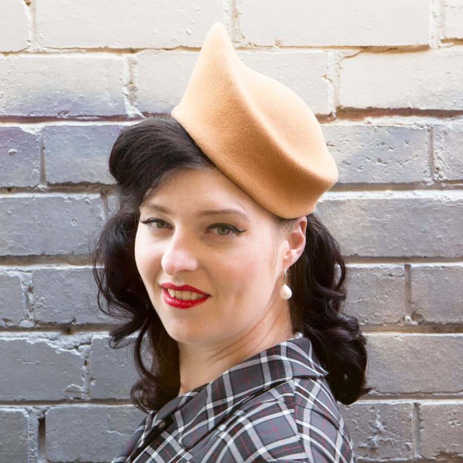 Audrey - vintage toque #1808