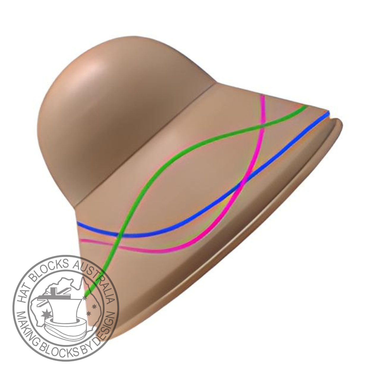 Oval Cloche brim and steep brim Set #SET402