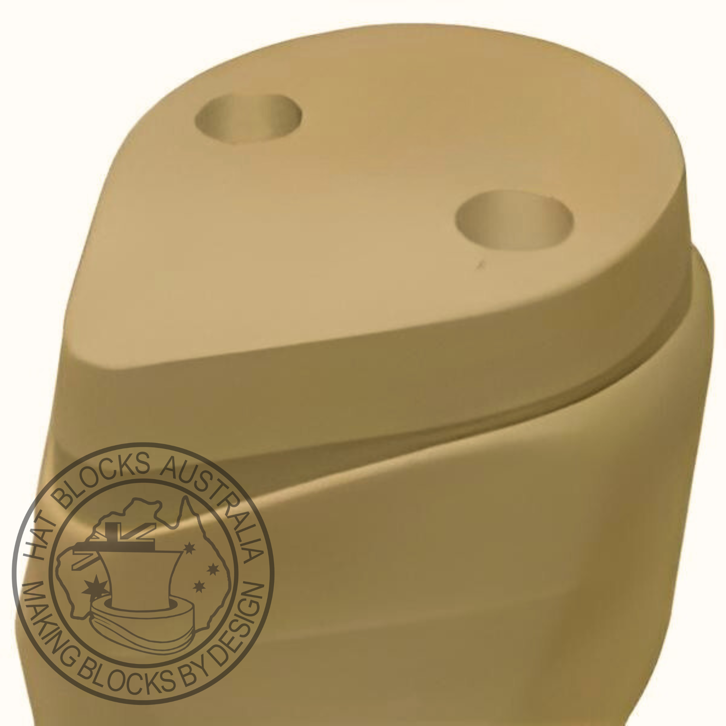 Fedora crown top presser #214