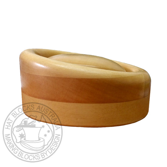 Sloped oval pillbox and ring set #1303