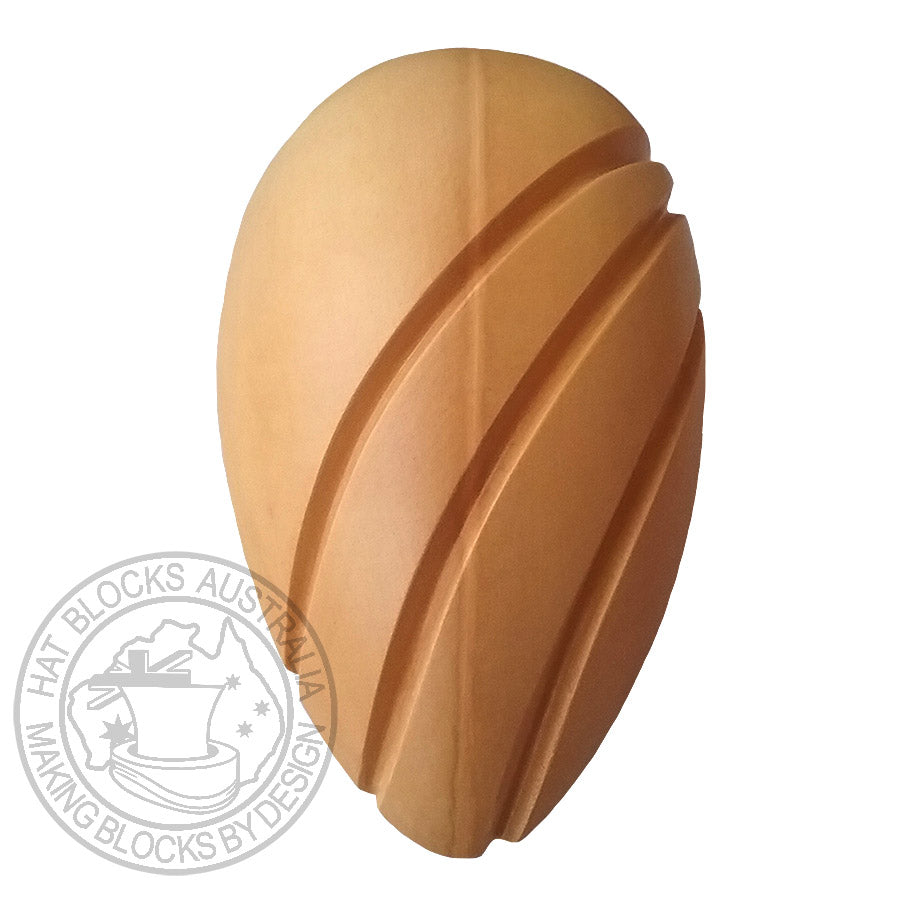 Isobel Long Groove Fascinator Block #1104