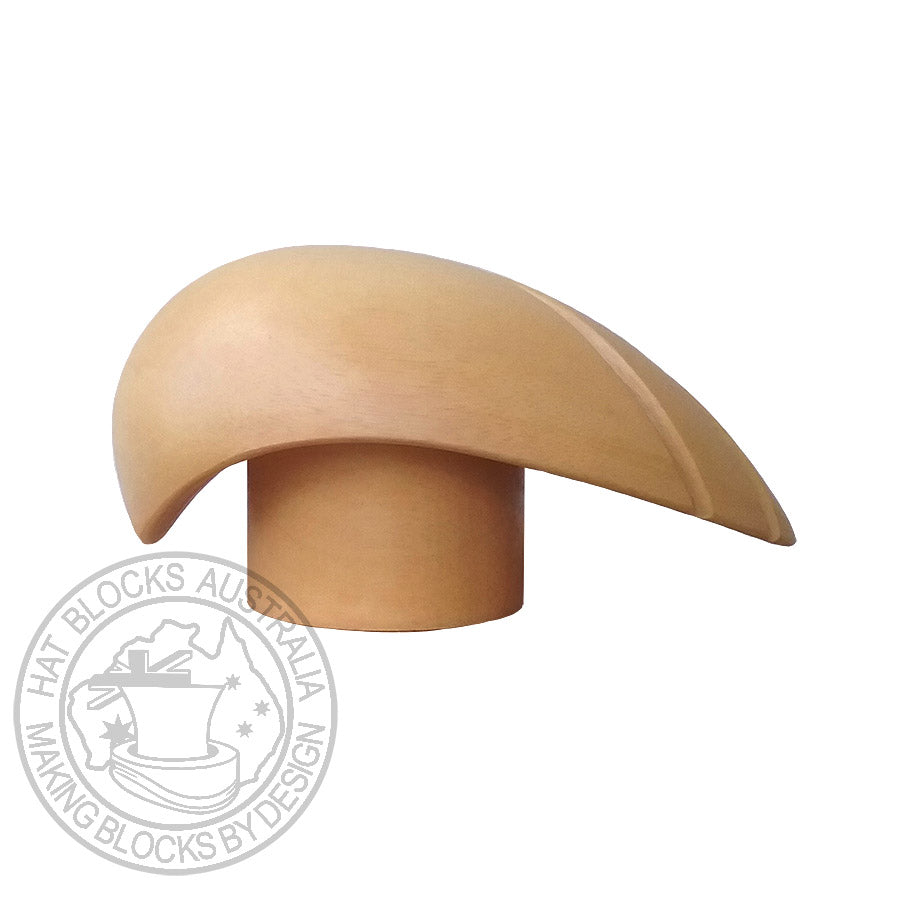 Isobel Long Groove Fascinator Block #1104