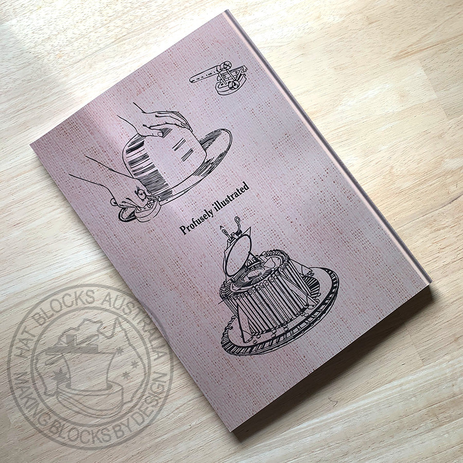 Scientific hat finishing and renovating book #1729