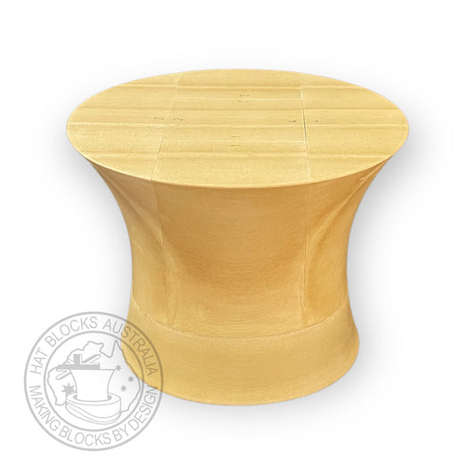 Full flare top hat crown #304