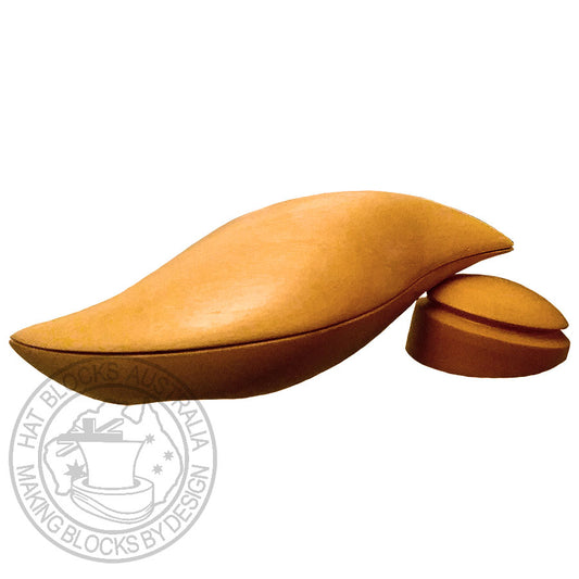 3D Twist Fascinator Pod #R11