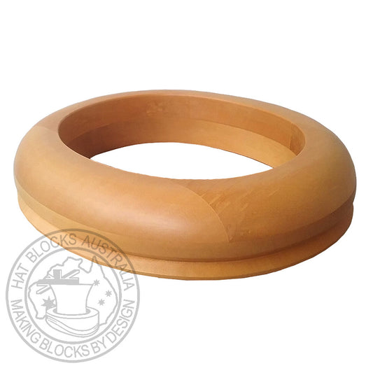 Shallow Oval Fedora Flange Brim #703