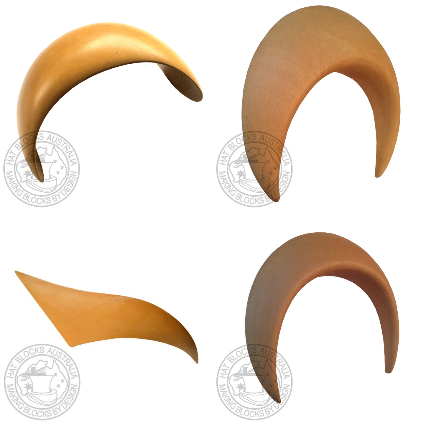 Blocked crowns course kit #HABC Hat Academy