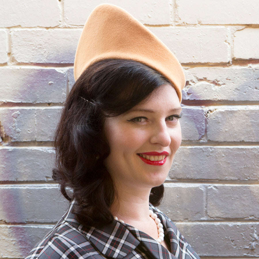 Audrey - vintage toque #1808