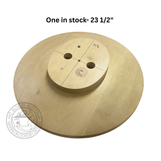 Shallow Cartwheel Downturn #501 Brim - one in stock 23 1/2"