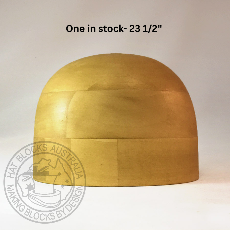 Full dome #HA01 Hat Academy 23 1/2" - one in stock