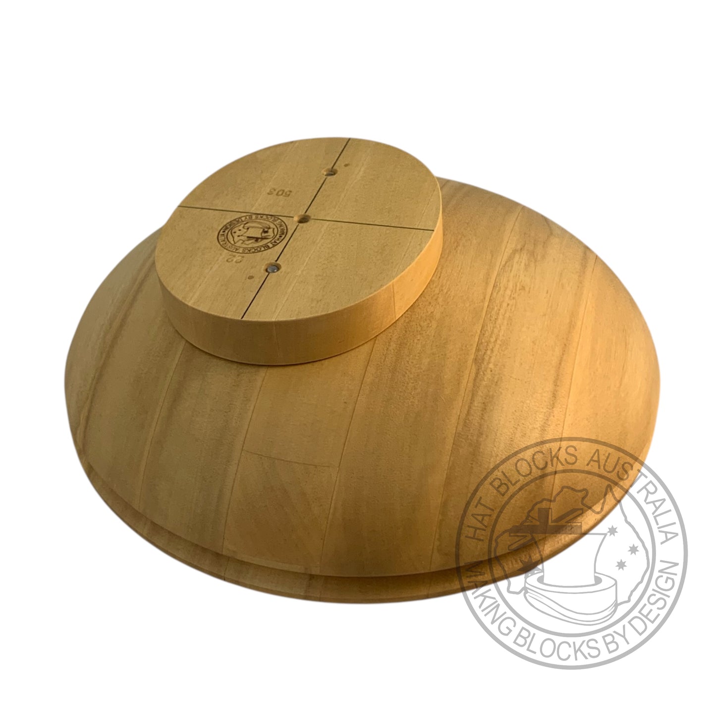 Domed Cartwheel #535 Brim with floating collar