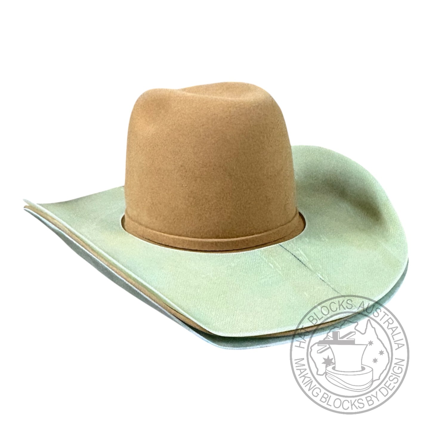 Portable Cowboy fiberglass brim shaper/ keeper set #726