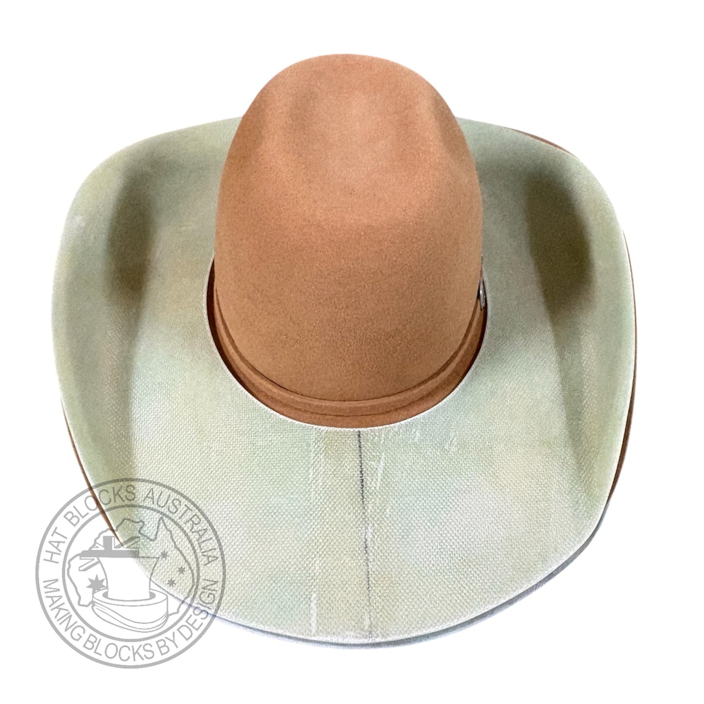 Portable Cowboy fiberglass brim shaper/ keeper set #726