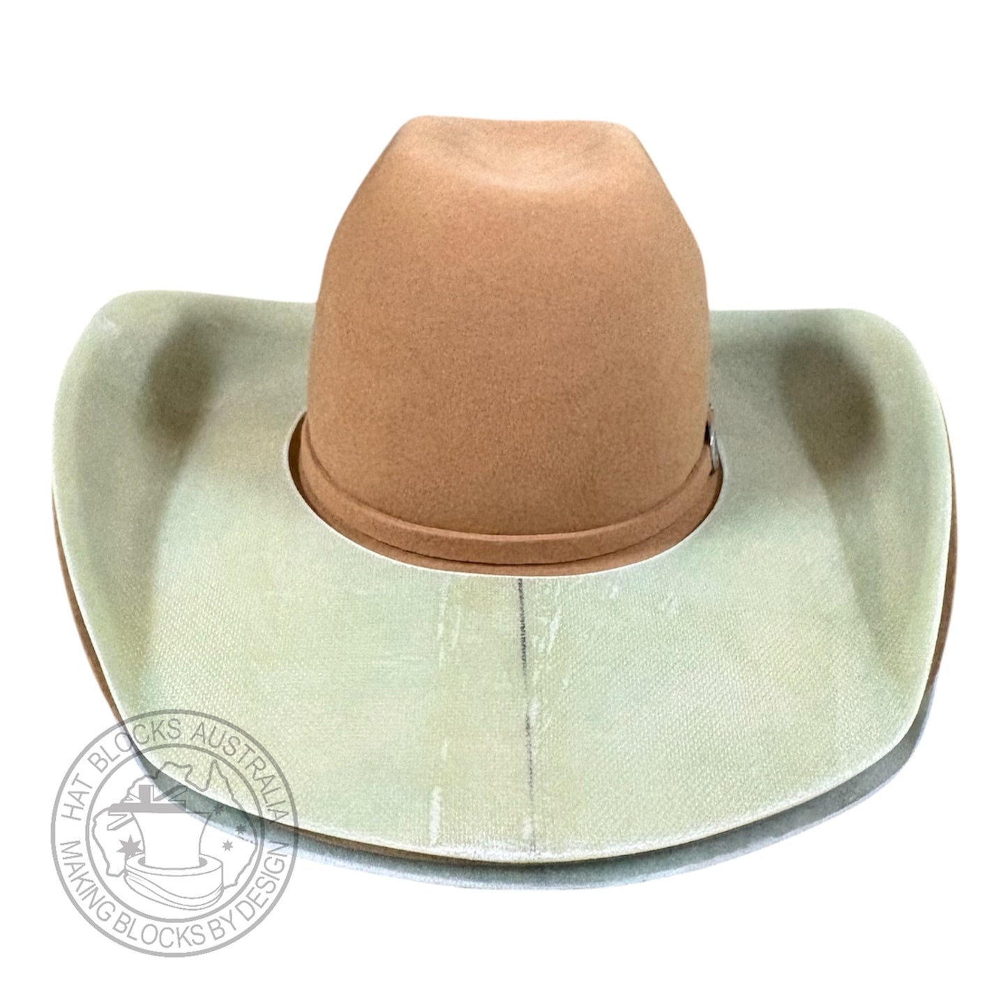 Portable Cowboy fiberglass brim shaper/ keeper set #726