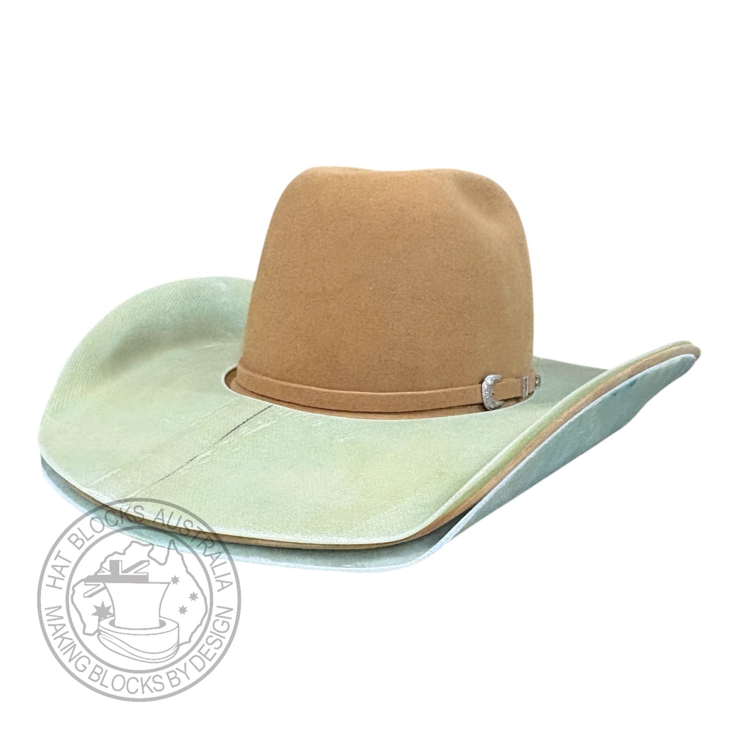 Portable Cowboy fiberglass brim shaper/ keeper set #726