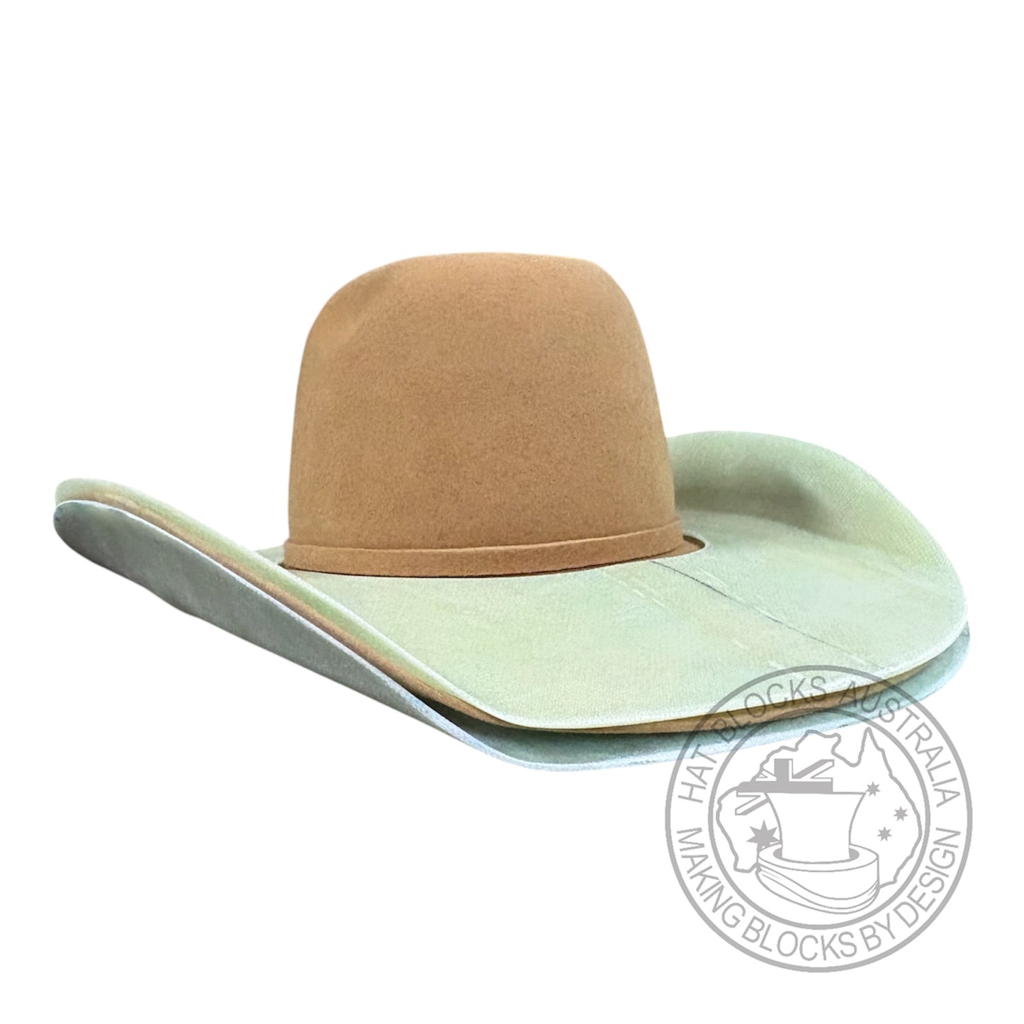 Portable Cowboy fiberglass brim shaper/ keeper set #726