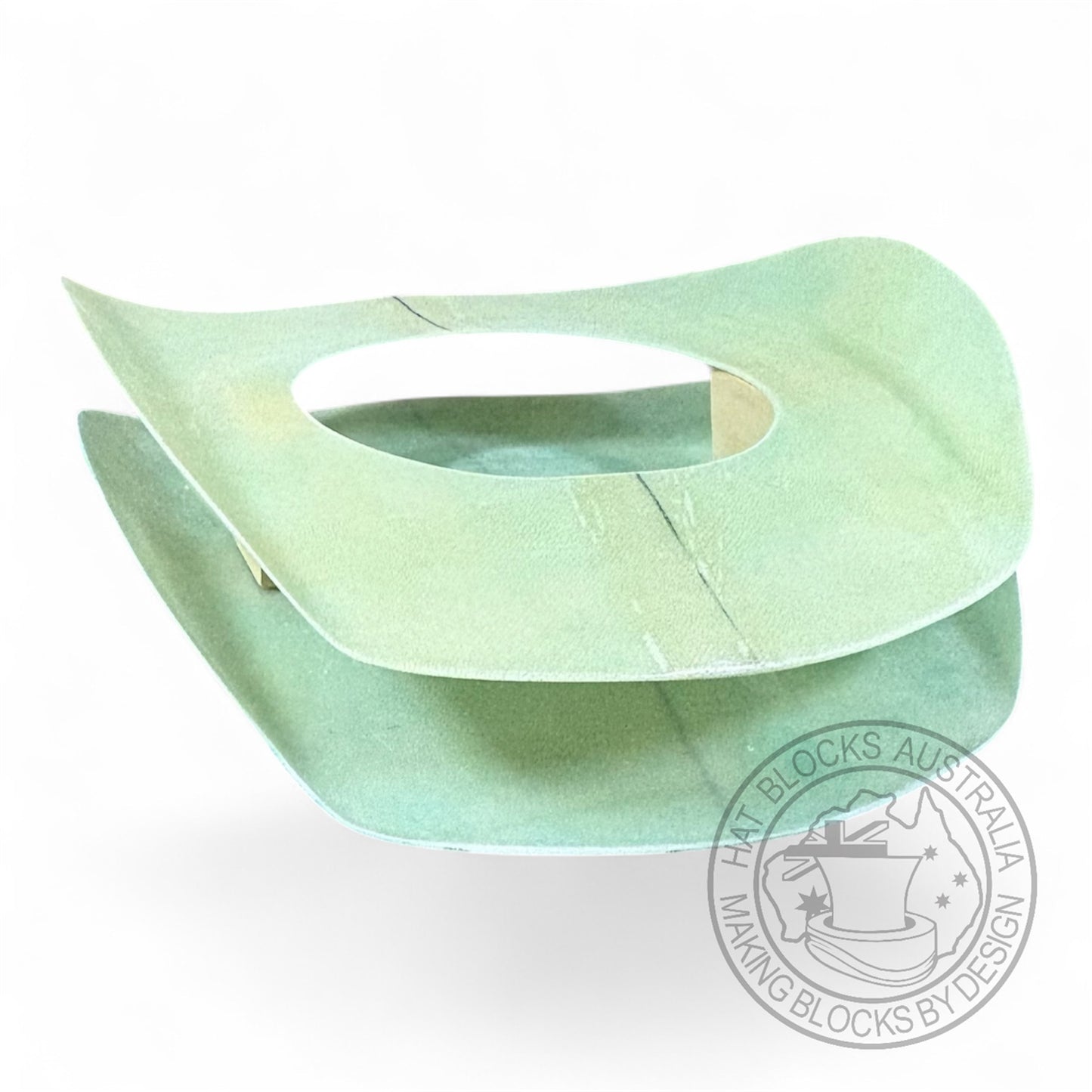 Portable Cowboy fiberglass brim shaper/ keeper set #726