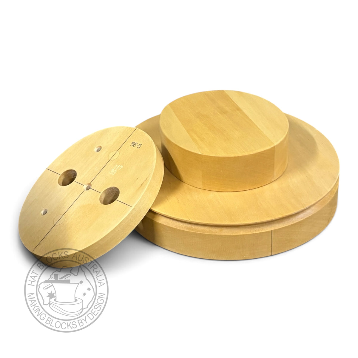 Oval boater crown and brim set #SETOB