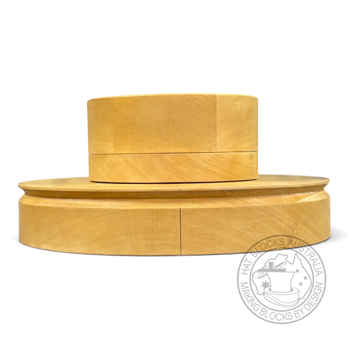 Oval boater crown and brim set #SETOB