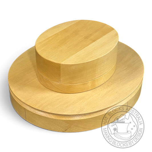 Oval boater crown and brim set #SETOB