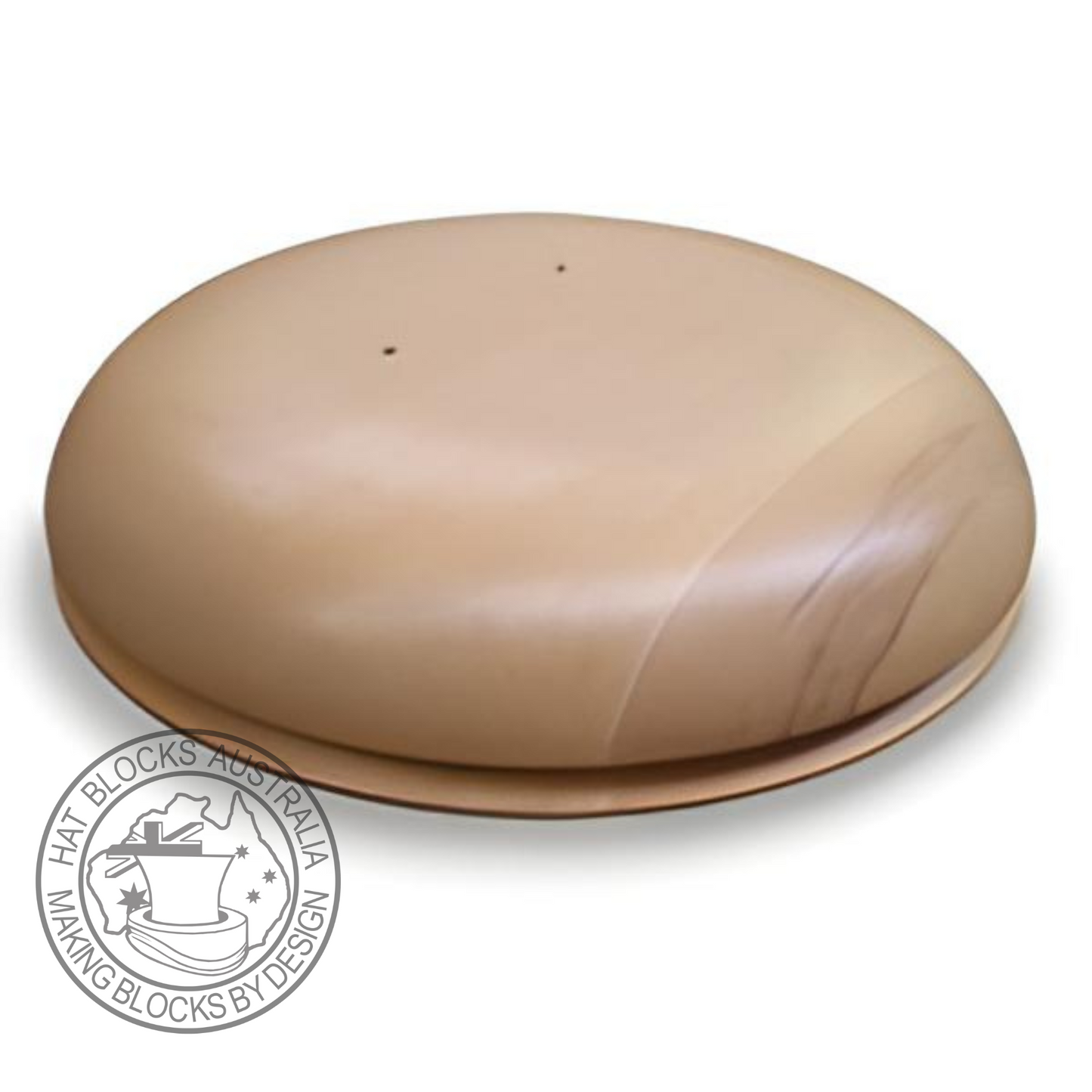 Domed Cartwheel Downturn #504 Brim with flat top