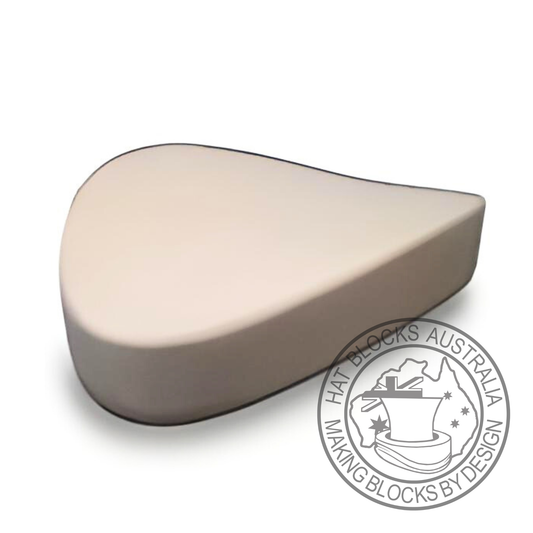 Concave Fascinator Block #1118