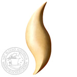 Super Long Twist Fascinator Block #1238