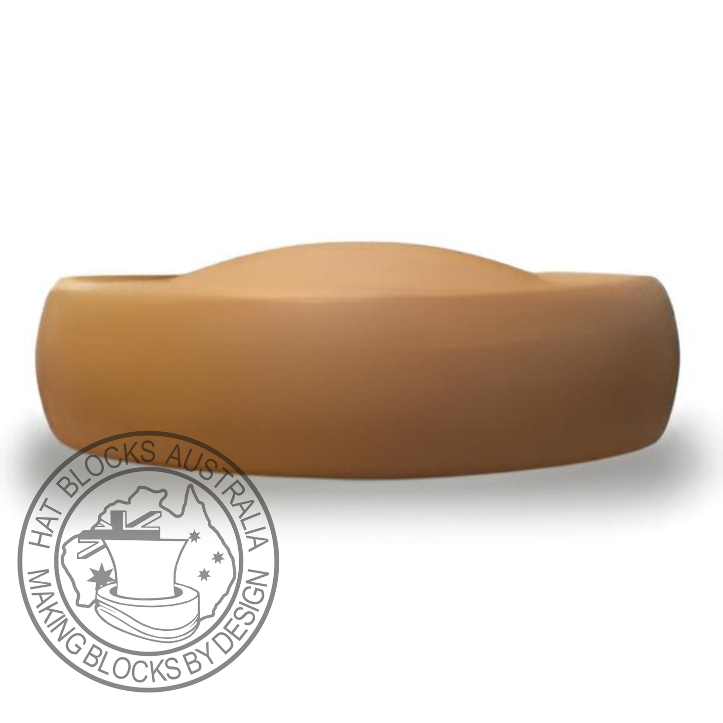 Pork pie Button Fascinator Block with Presser #906