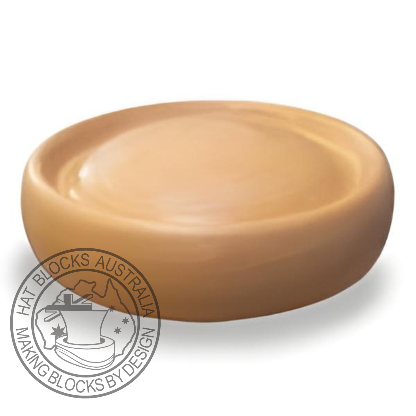 Pork pie Button Fascinator Block with Presser #906