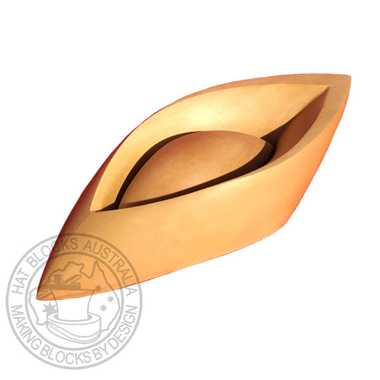 Priscilla & Ring Fascinator Block #1226