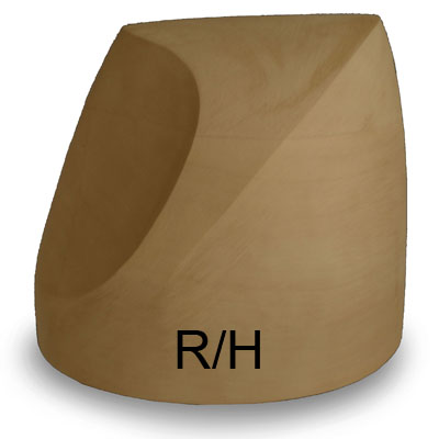hat blocks australia Teardrop 1 RH Crown