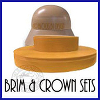 hat blocks australia Brim & Crown Sets Icon